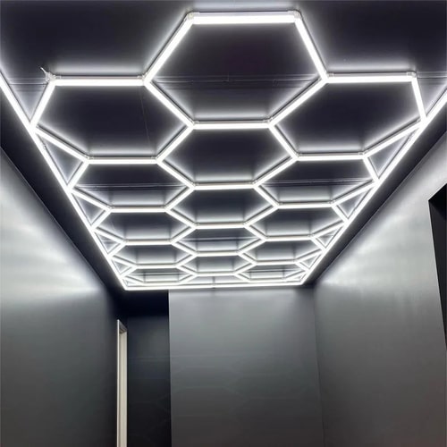photo Hexagonal LED Light