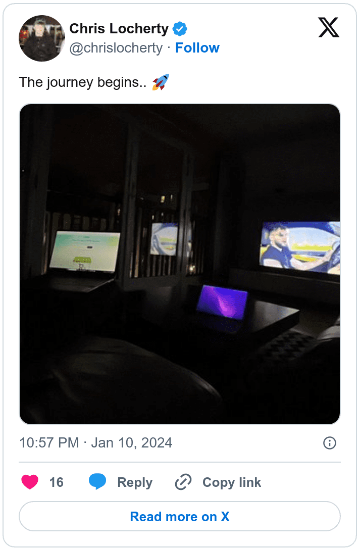 screenshot twitter chris locherty