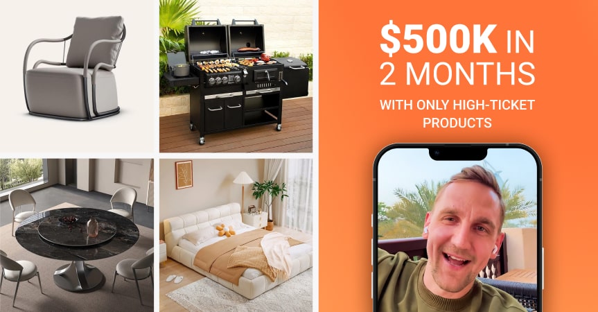 article cover how Gustavs made 500k dropshipping