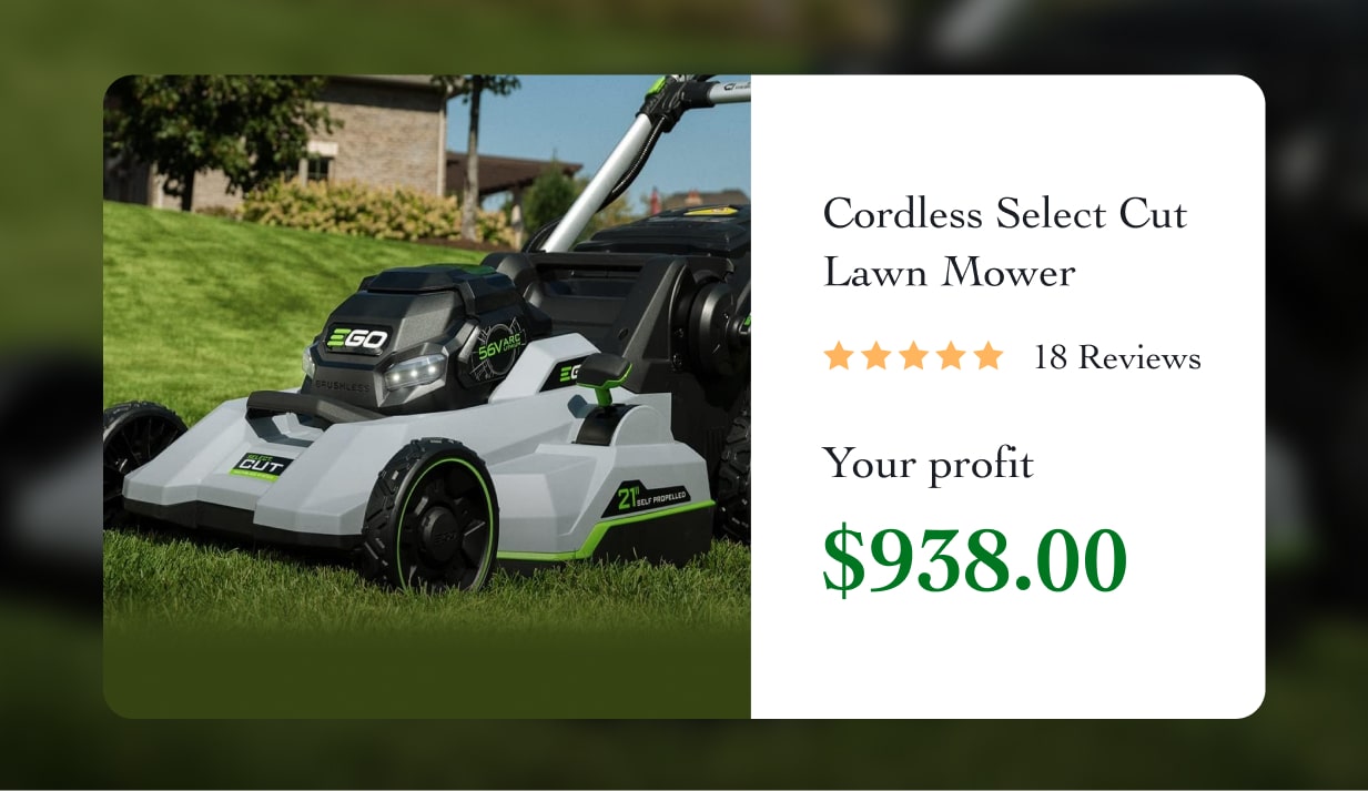 Cordless Select Cut Lawn Mower