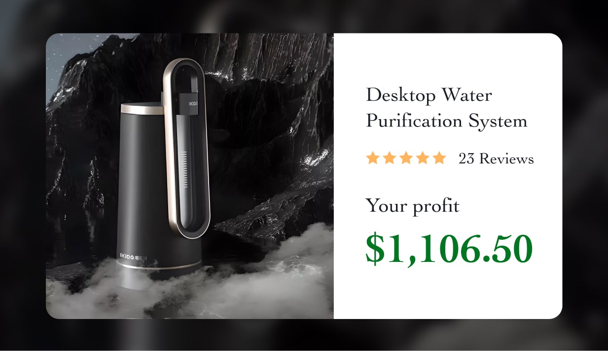 Desktop Water Purification System