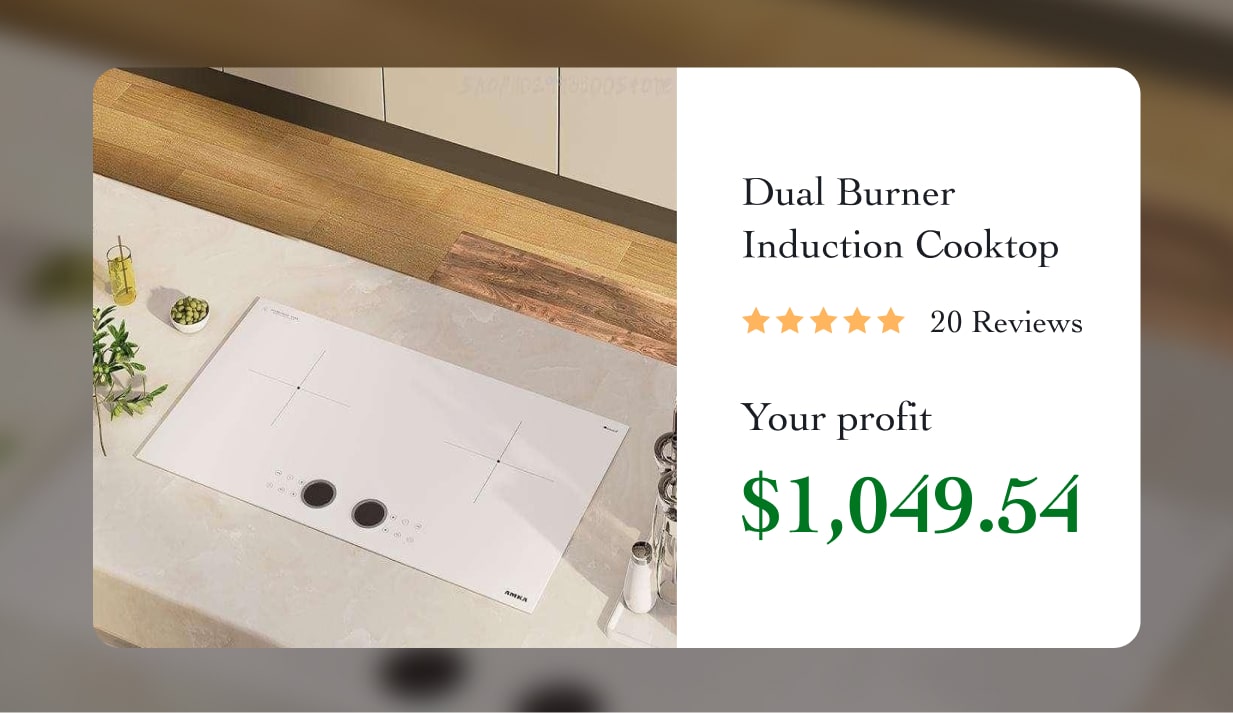 Dual Burner Induction Cooktop