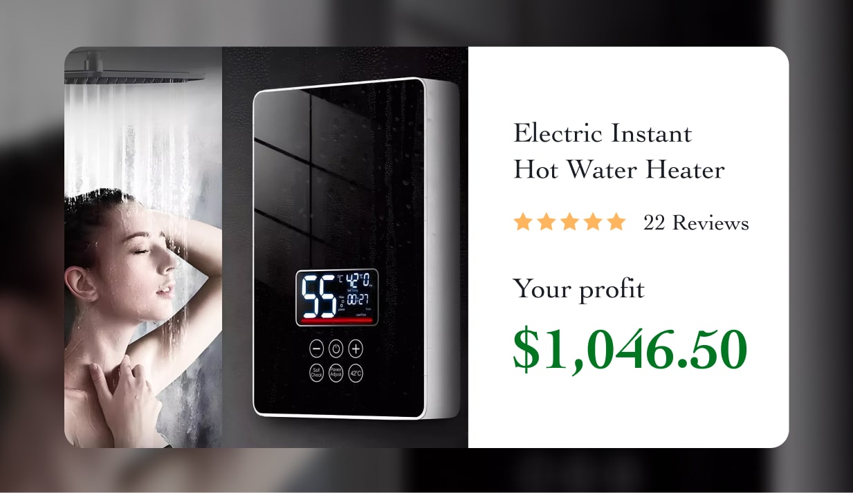 Electric Instant Hot Water Heater