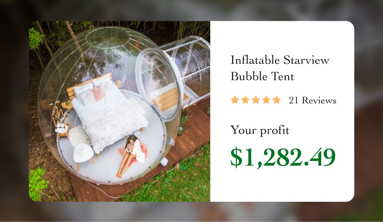 Inflatable Starview Bubble Tent