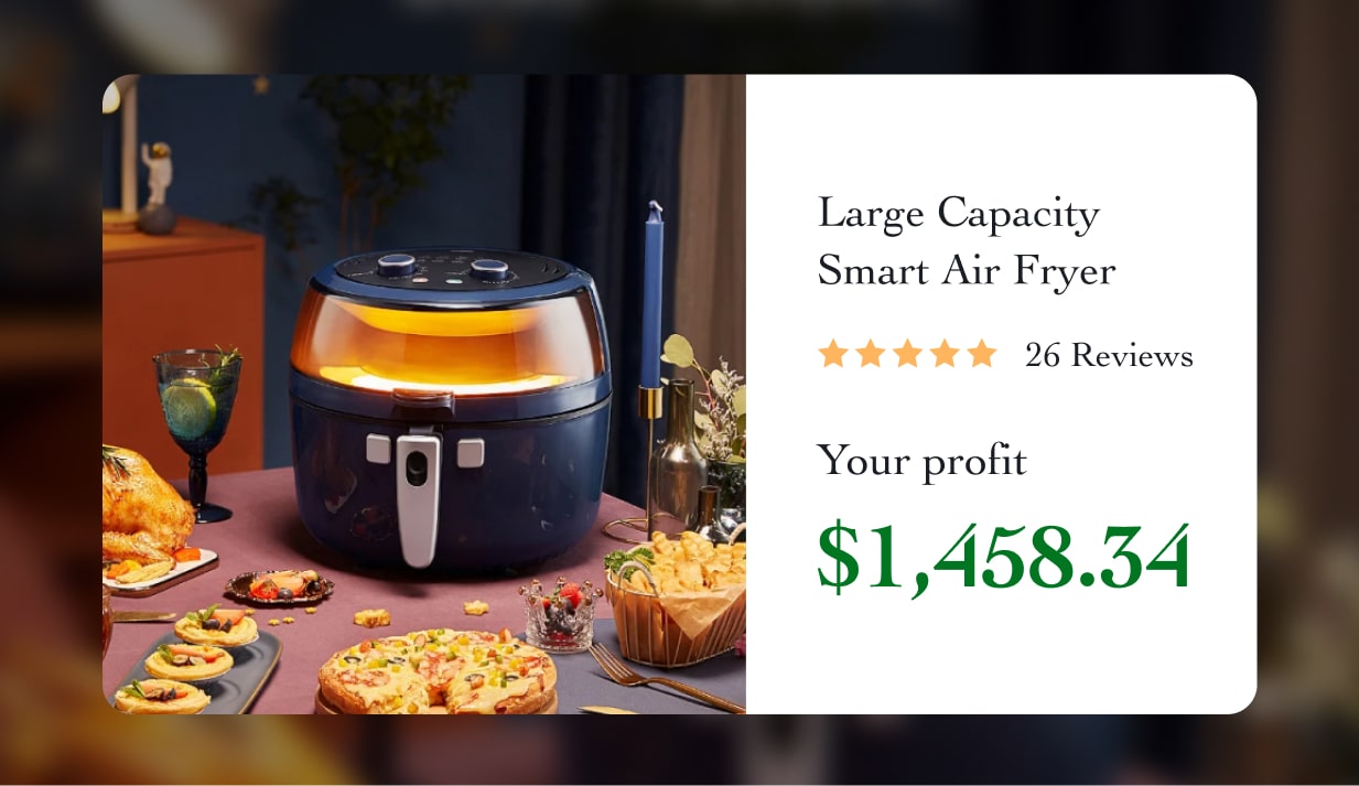 Large Capacity Smart Air Fryer