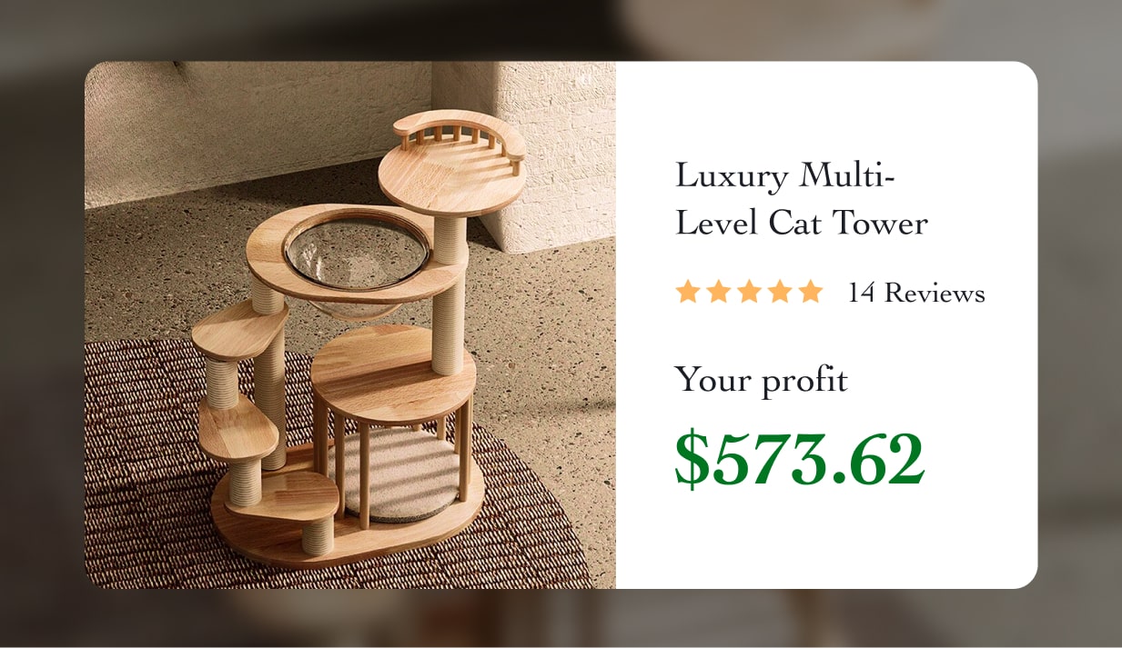 Luxury Multi-Level Cat Tower