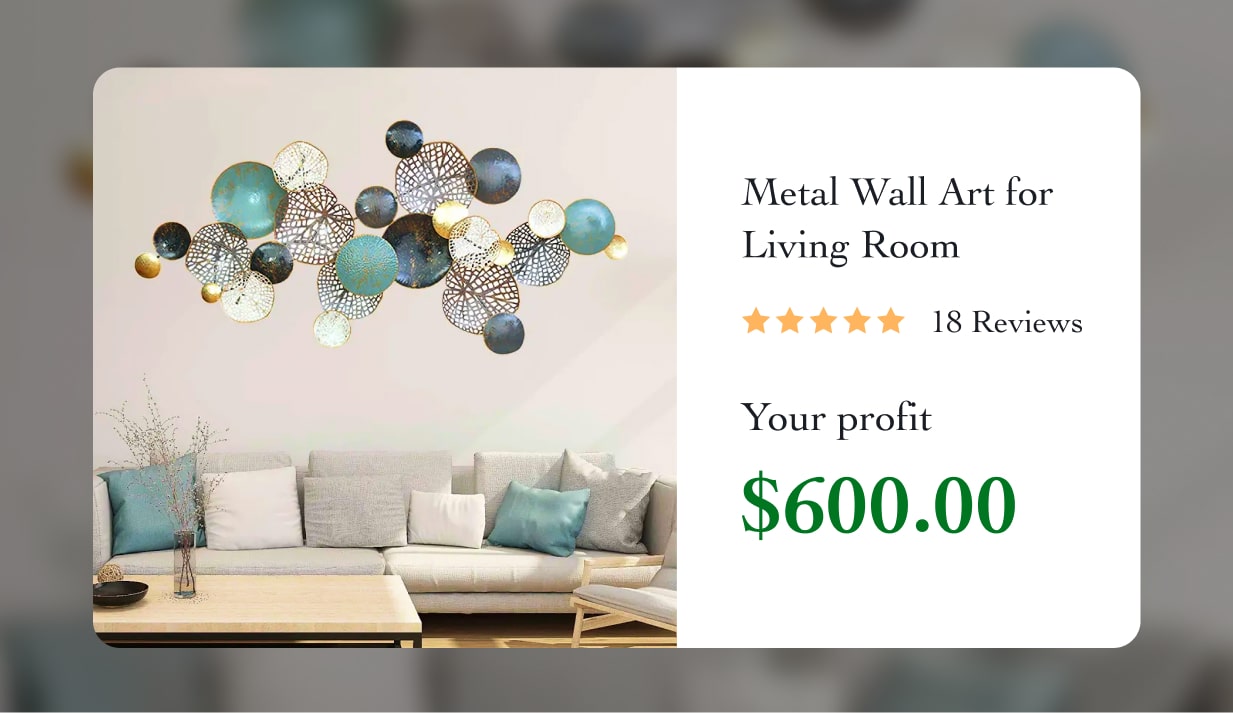 Metal Wall Art for Living Room