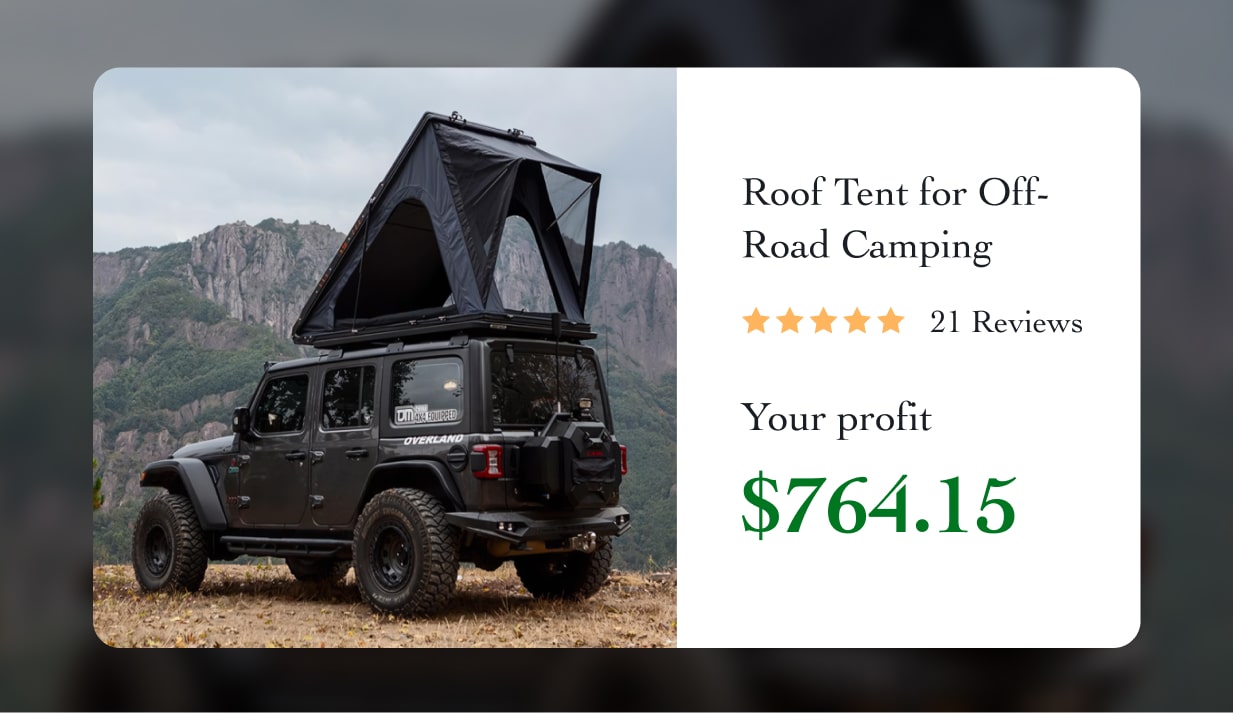 Roof Tent for Off-Road Camping