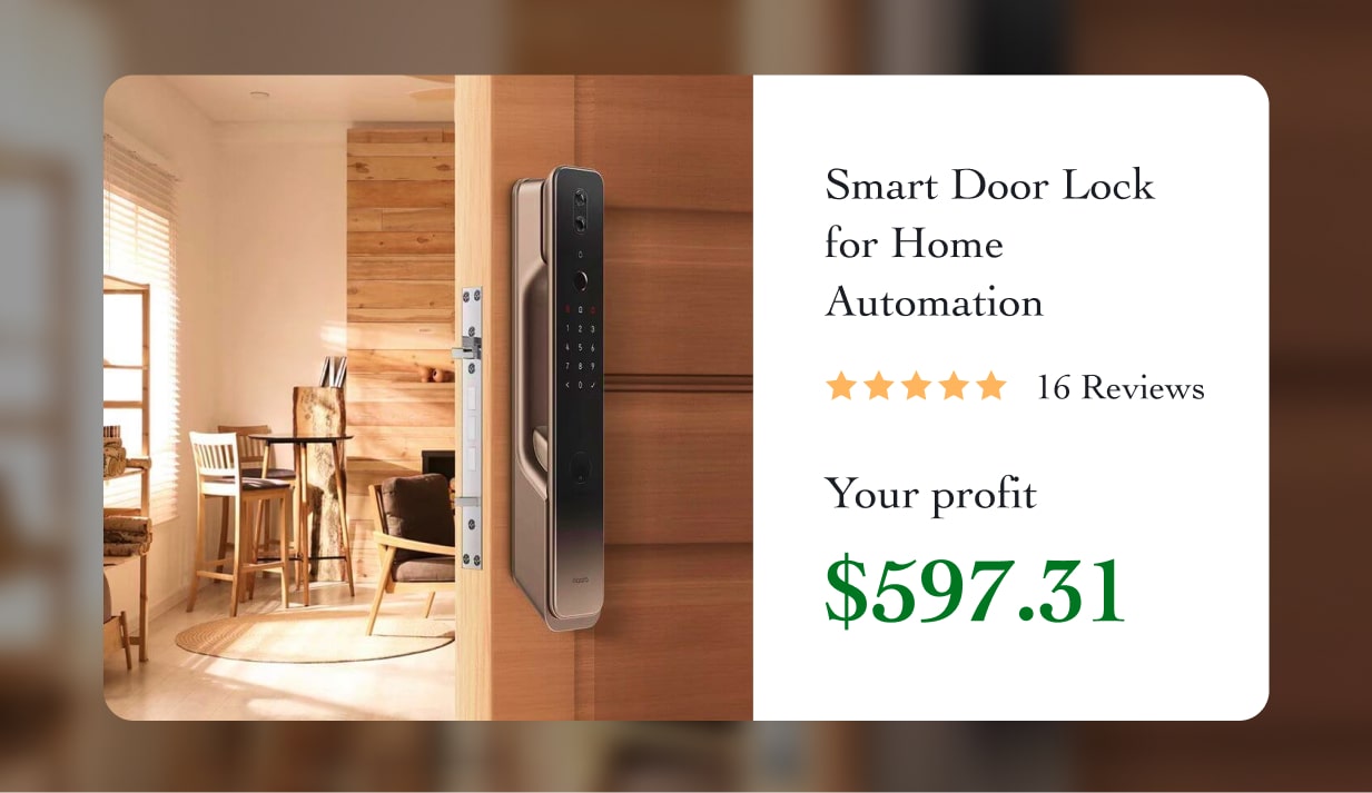 Smart Door Lock for Home Automation