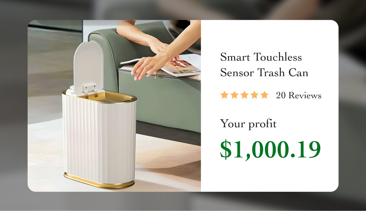 Smart Touchless Sensor Trash Can