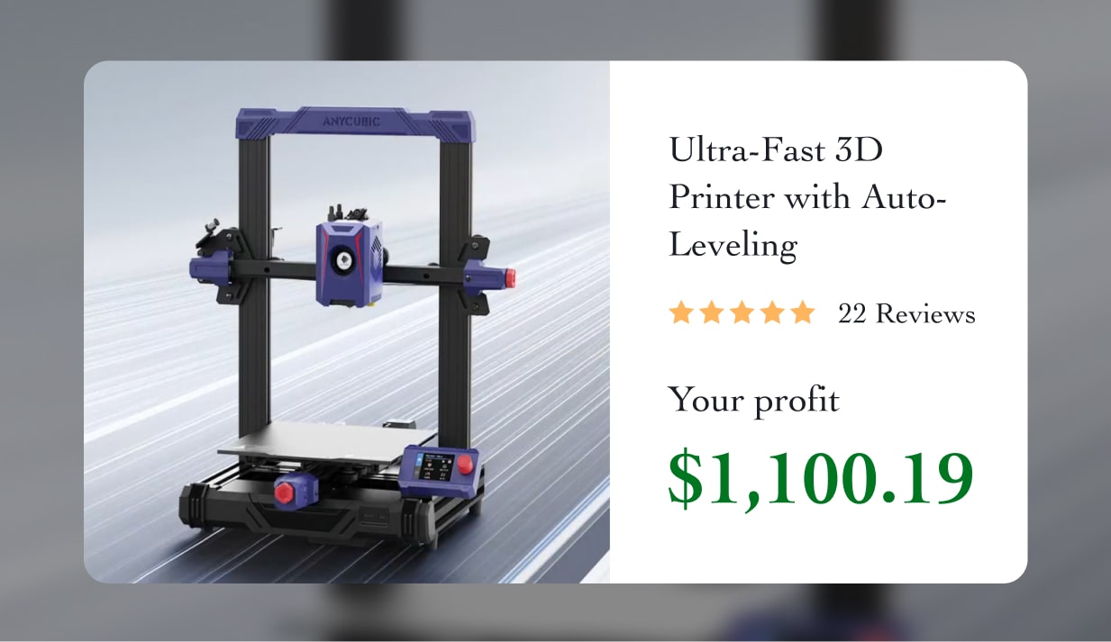 Ultra-Fast 3D Printer with Auto-Leveling