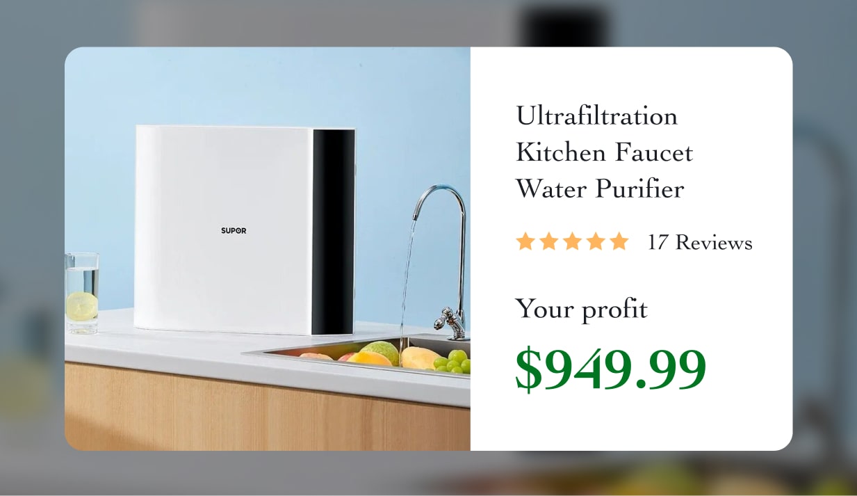 Ultrafiltration Kitchen Faucet Water Purifier