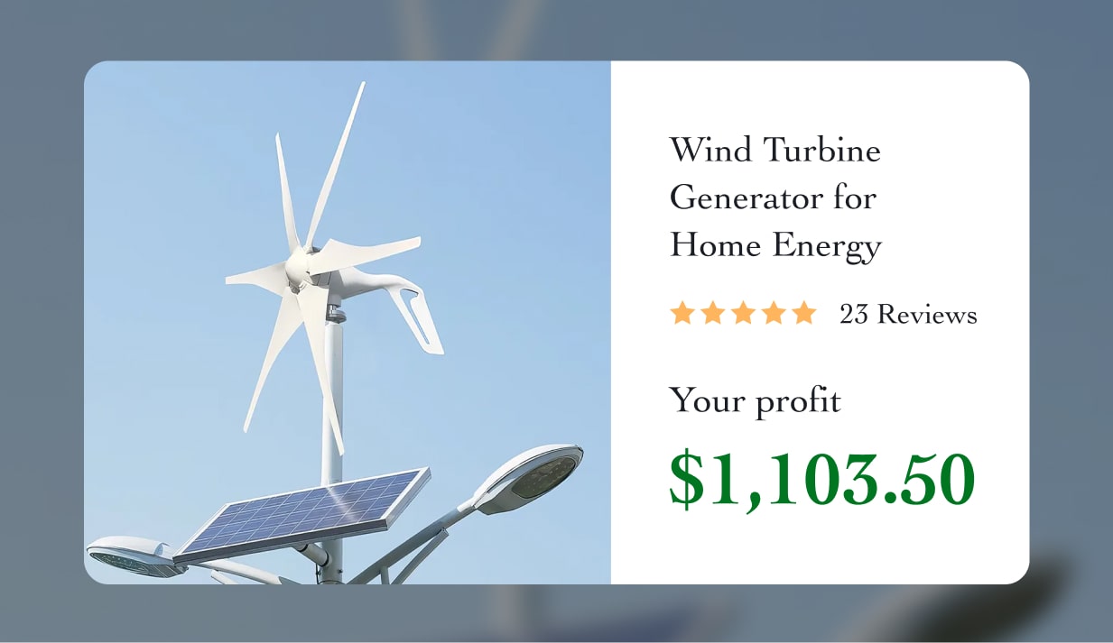 Wind Turbine Generator for Home Energy