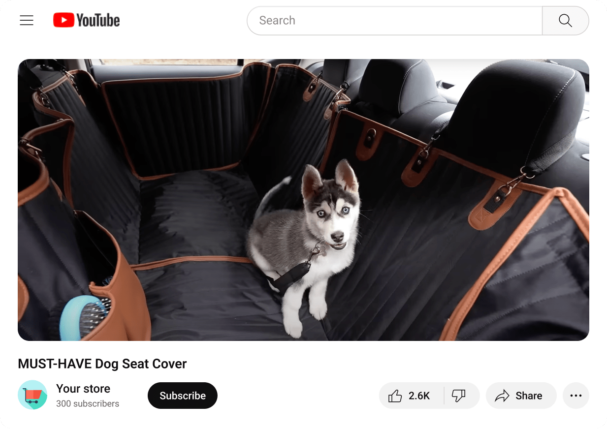 Sellvia's engaging videos