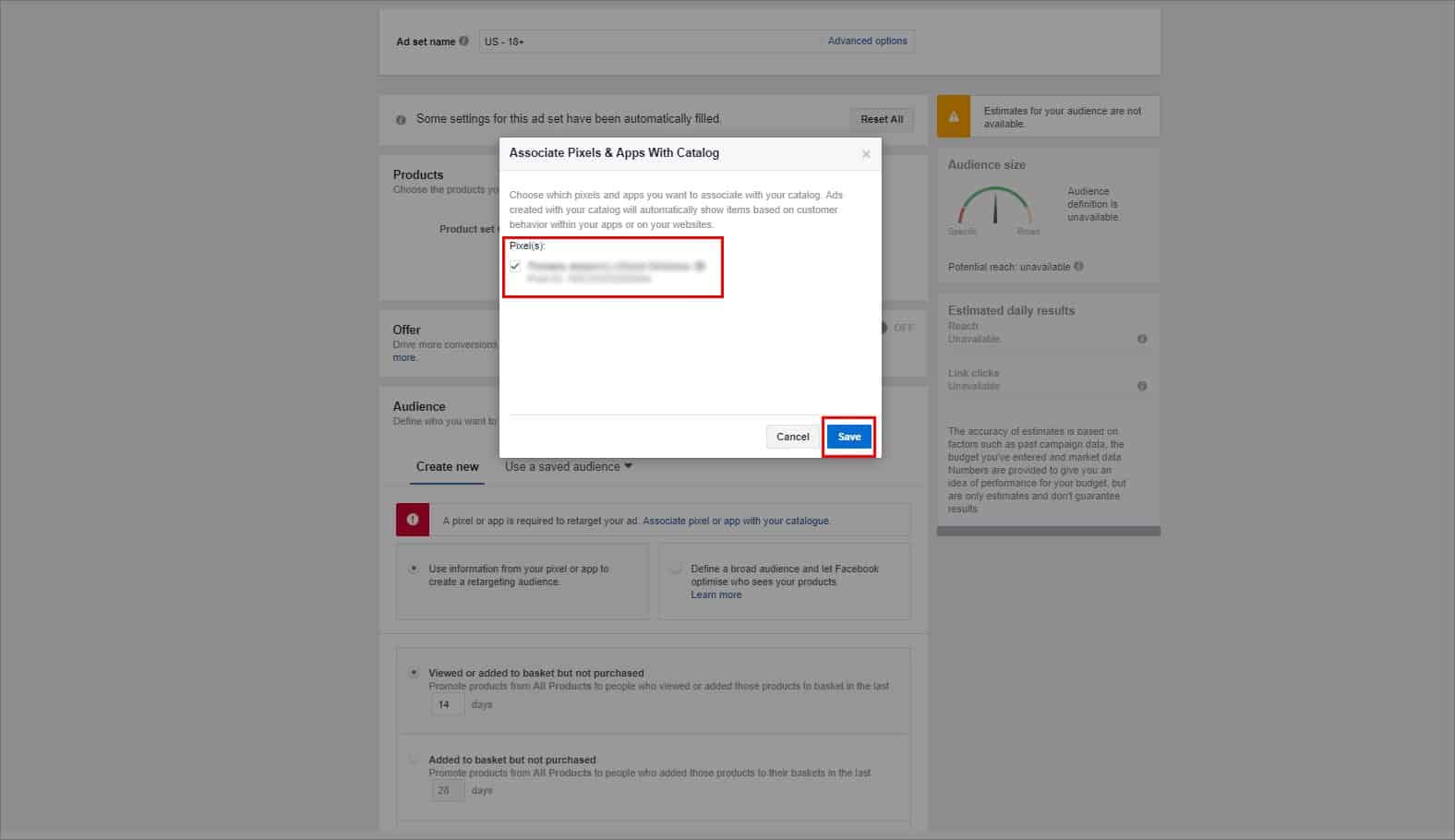 Facebook remarketing