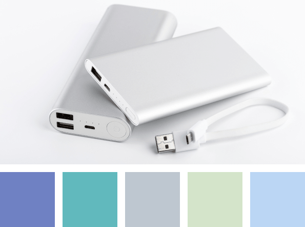 What colors suit high-tech products?