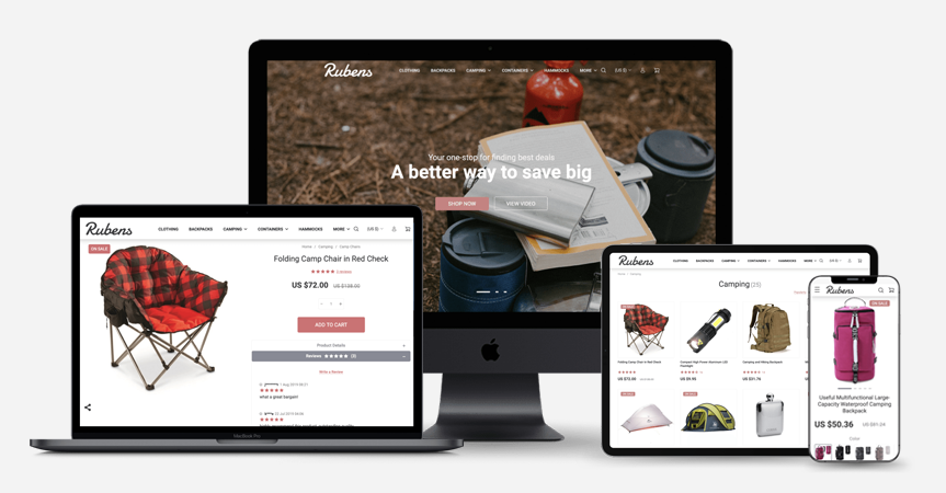 Welcome Rubens: A Minimalist eCommerce WordPress Theme Perfect For Your Dropshipping Store Brand