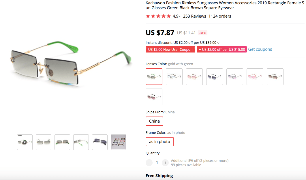 a picture showing product options that deserve your attention
