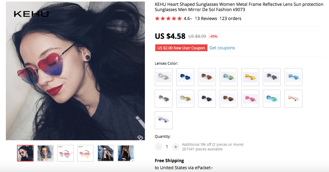 a picture showing an example of hype products to sell in your online store