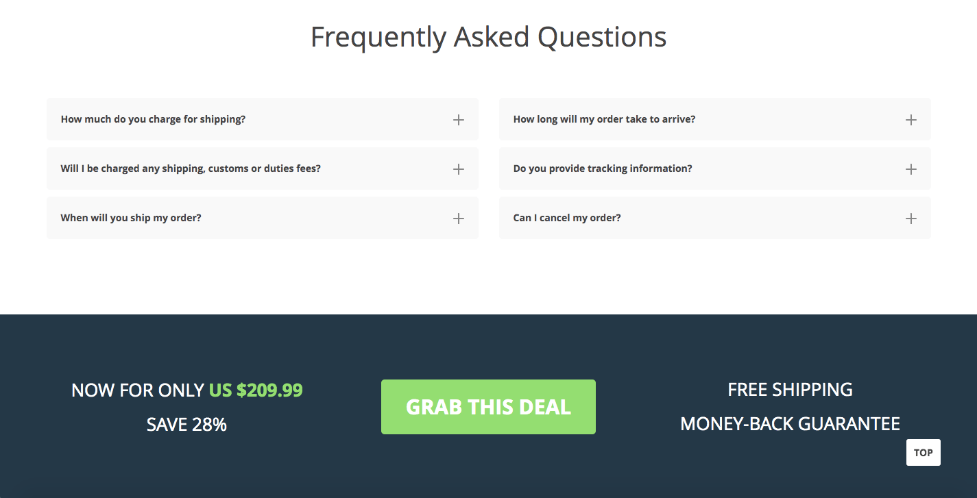 purchase-motivating element