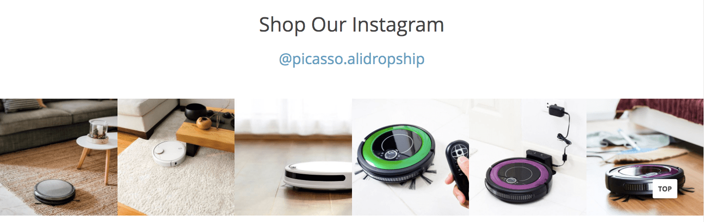 Instagram product store