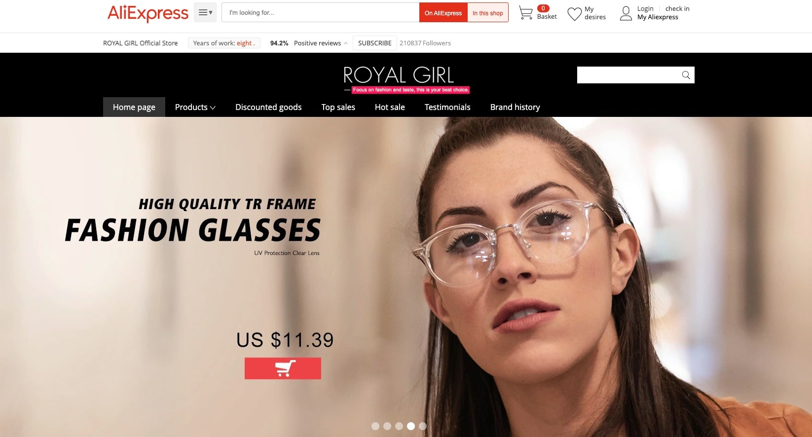 a screenshot from the article on trustworthy AliExpress dropshipping suppliers