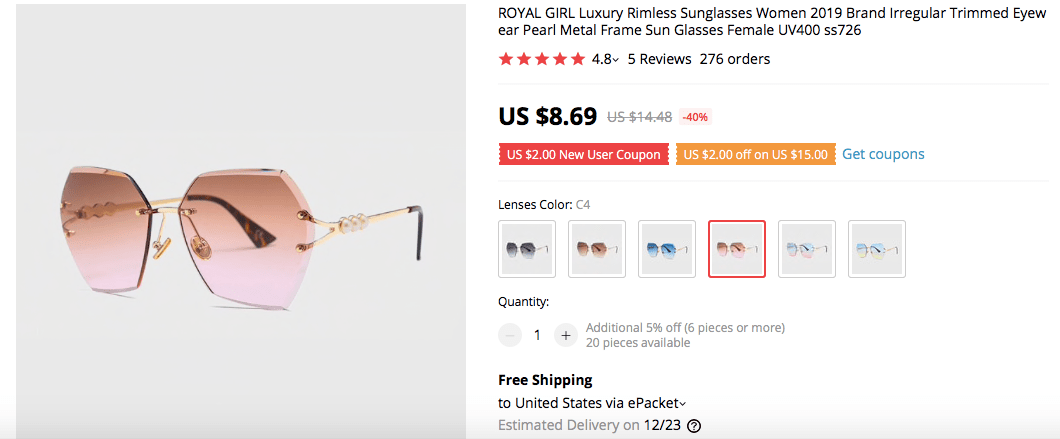 a picture showing a hype product to resell for profit