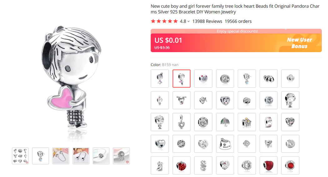 Things under 5 dollars: Cute DIY Charms on AliExpress