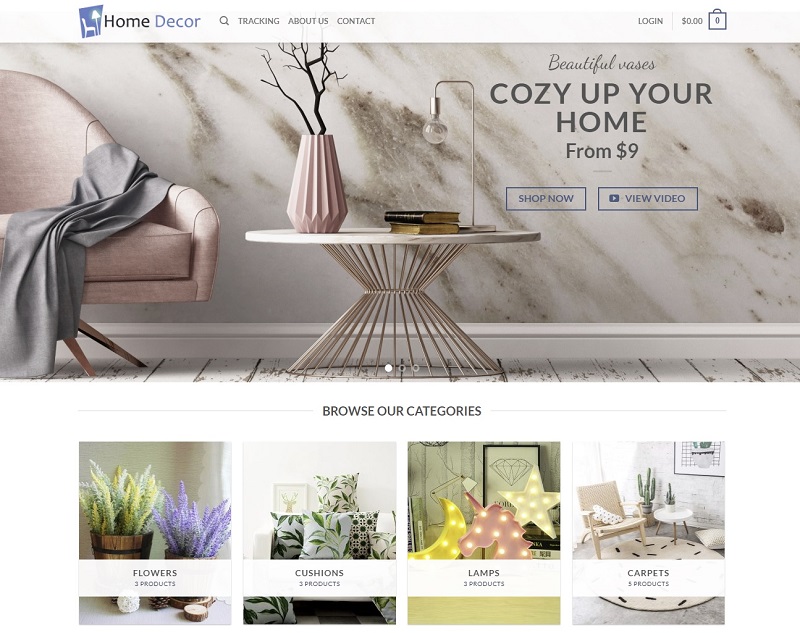 a screenshot of the flatsome layout