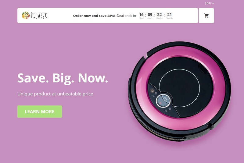 a picture showing home page of one of the best wordpress themes for business in 2021