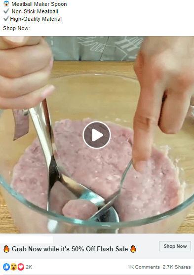 trending products on facebook