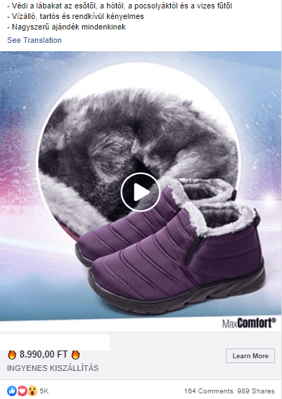 trending products on facebook