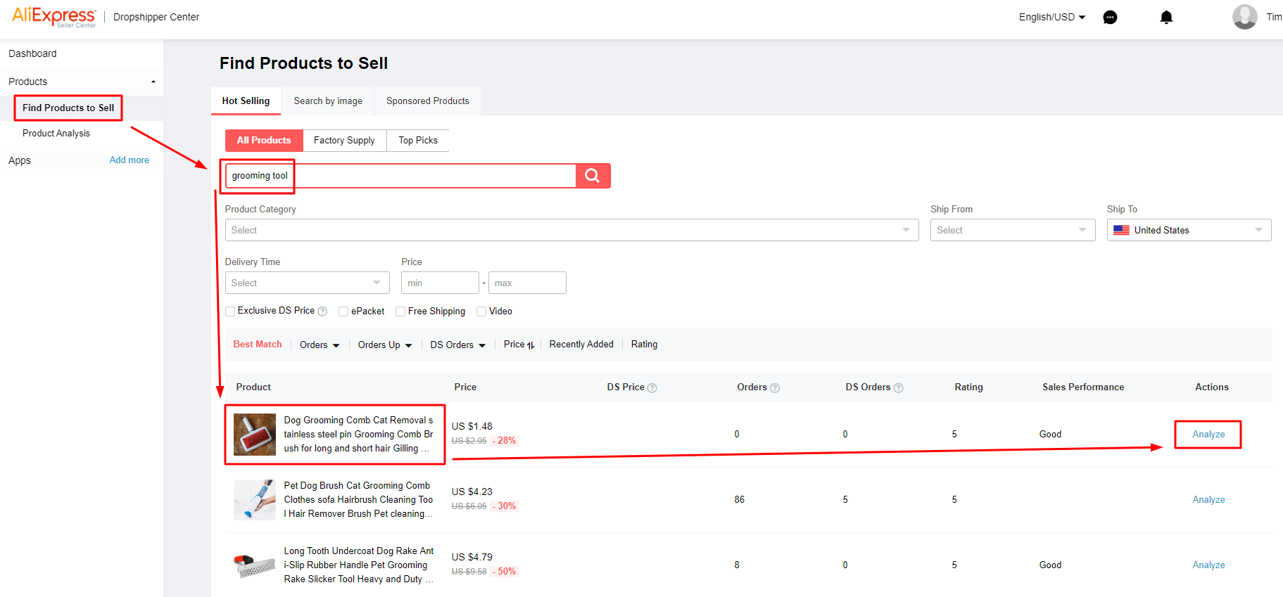 Finding-products-on-AliExpress-dropshipping-center.png