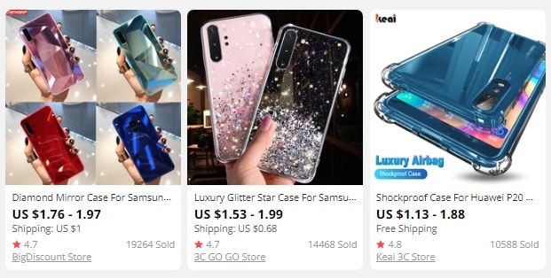 half-wrapped cases