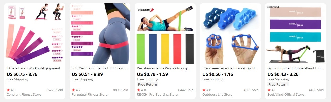 dropship sporting goods