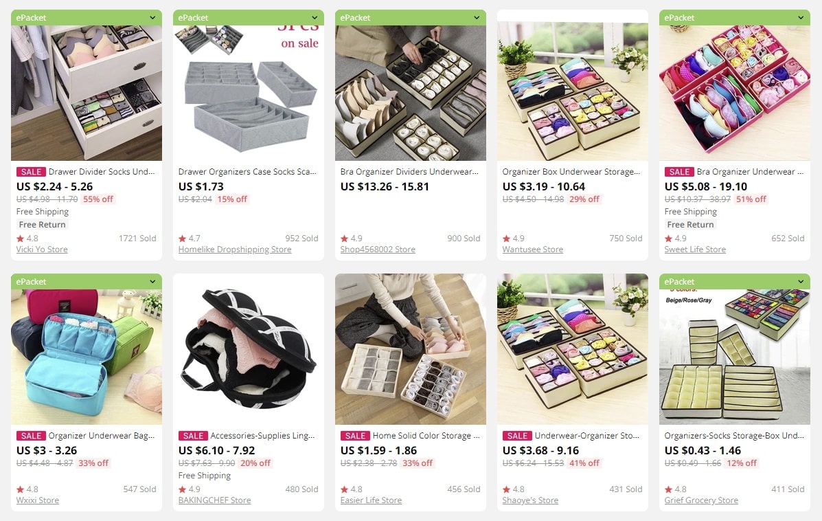 drawer organizers for home
