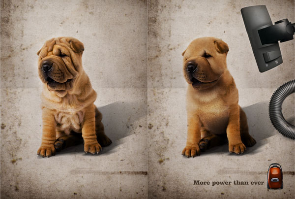 An example of 'before and after' advertising content that can impact your Facebook ads review negatively