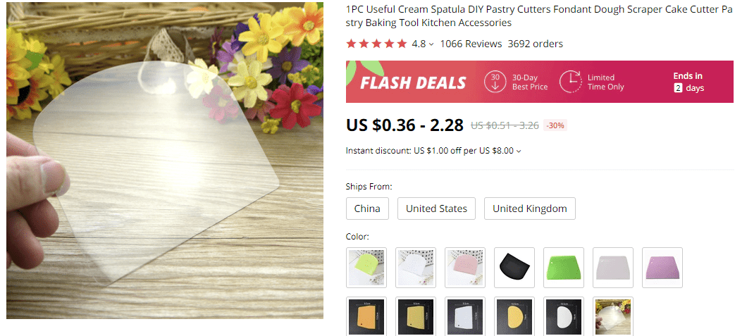 Dropship kitchen products cake cutter