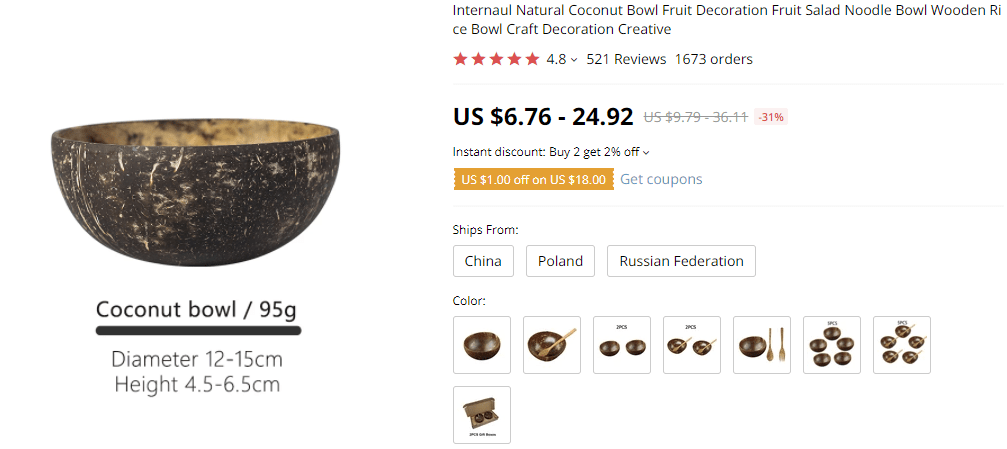 Dropship kitchen products bowl