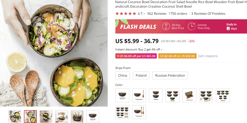 Dropship kitchen products noodle bowl