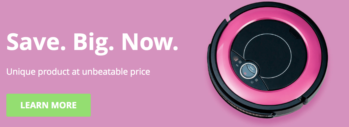 An example of a call to action that can influence purchasing decisions