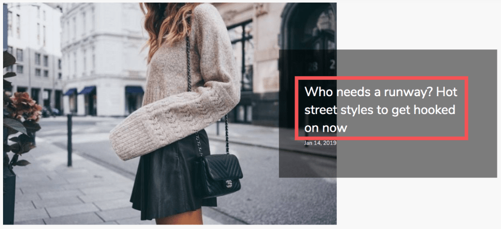 An example of using the information gap theory to influence consumer psychology: