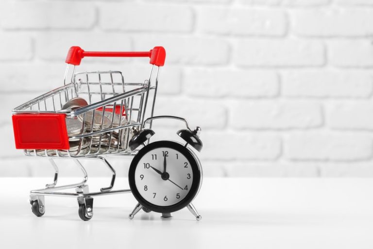 photo of a shopping cart