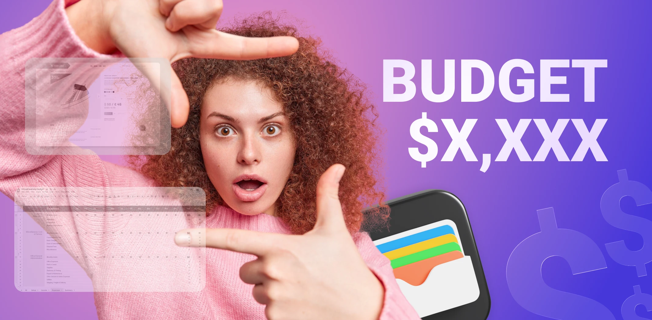 Featured image for the article about how much does it cost to start an online business. 