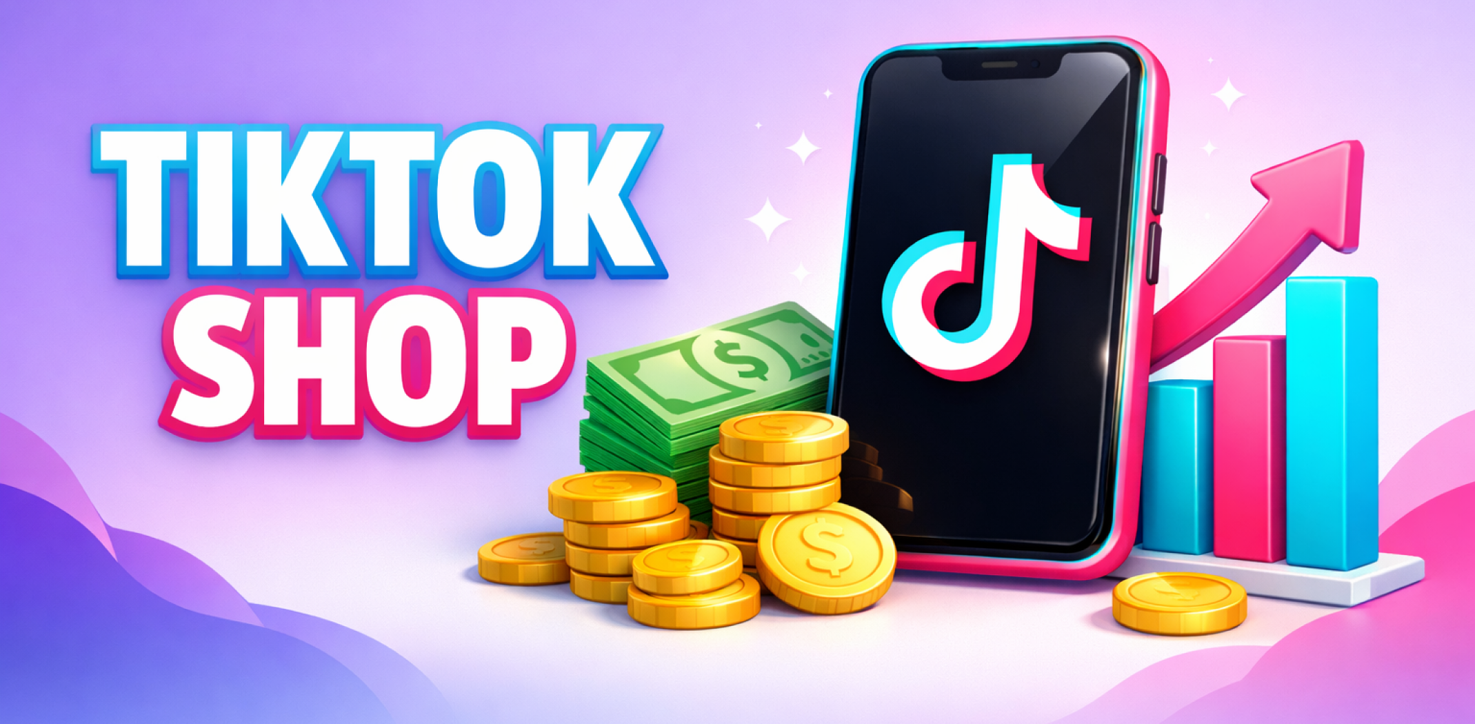 Featured image for the article about TikTok shop.