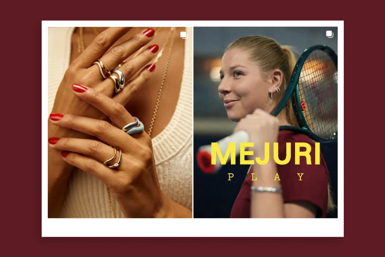 Mejuri content